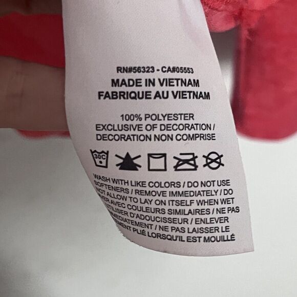 Nike Dri Fit Coral Pink Hooded Athletic Workout Pullover Shirt Women Sz XL - Picture 7 of 8